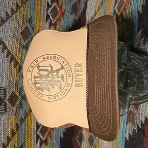 VTG Madison County Fair Buyer Brown/Tan Trucker Hat